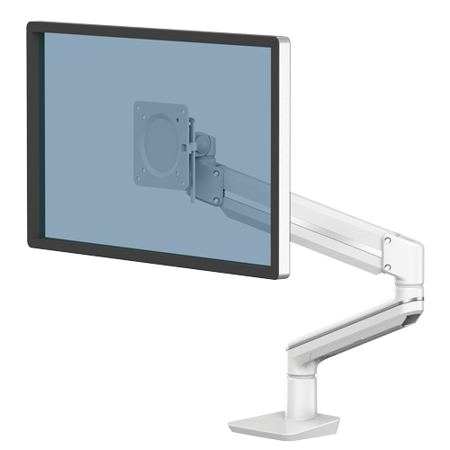 זרוע למסך Fellows DEE8614601 Tallo™ Single Monitor Arm - צבע לבן