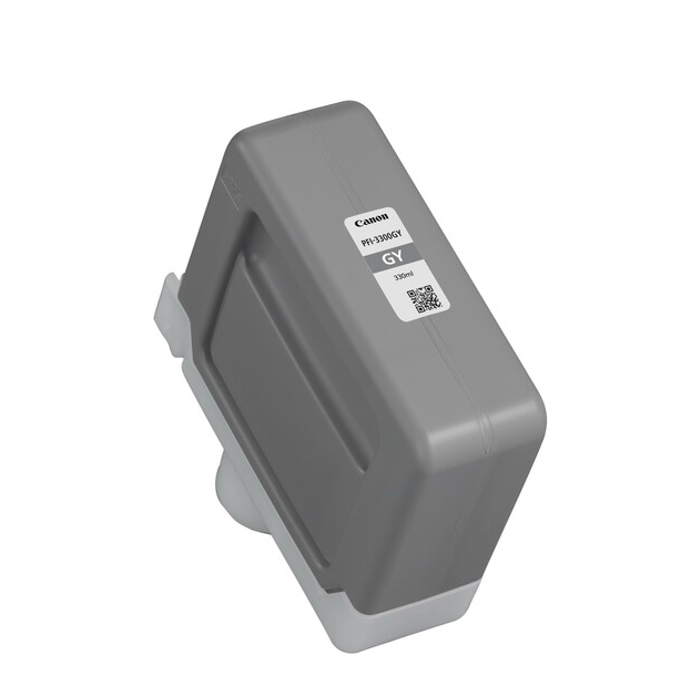מחסנית דיו מקורית Canon PFI-3300 GY Gray (330 מ"ל)   