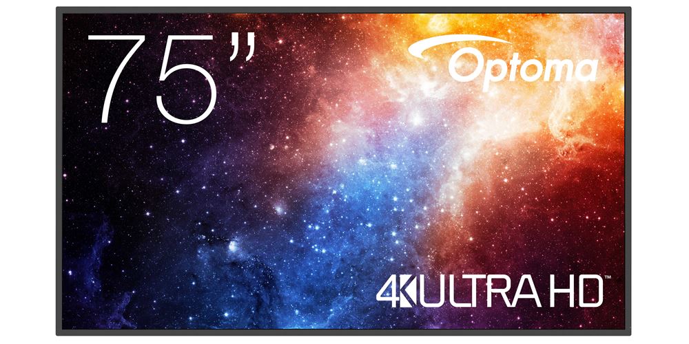 מסך תצוגה ציבורית  75 אינטש OPTOMA N3751K  