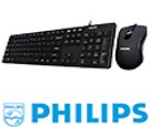 סט מקלדת ועכבר חוטי Philips C201