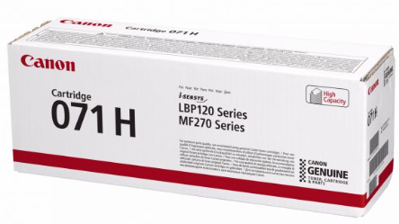 טונר שחור מקורי Canon 071H (2,500 דפים)