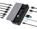 תחנת עגינה אוניברסלית Verbatim Pro Docking Station 15 Port with SSD slot