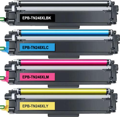 סט טונרים תואמים BROTHER TN248XL