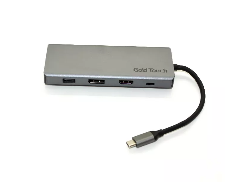 תחנת עגינה Gold Touch SU-C15 Type C To Multi Port   Docking Station w/i DisplayPort 