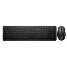 סט מקלדת ועכבר HP 650 Wireless Keyboard and Mouse Combo BLACK 