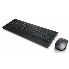 סט מקלדת ועכבר Lenovo Professional Wireless Keyboard and Mouse 