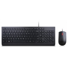 סט מקלדת ועכבר Lenovo Essential Wired Keyboard and Mouse Combo 
