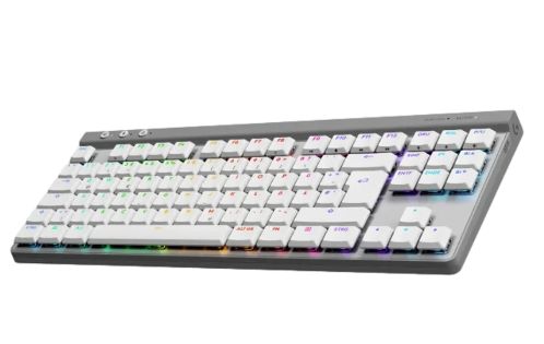  מקלדת גיימינג LOGITECH G515 LIGHTSPEED TKL צבע לבן 