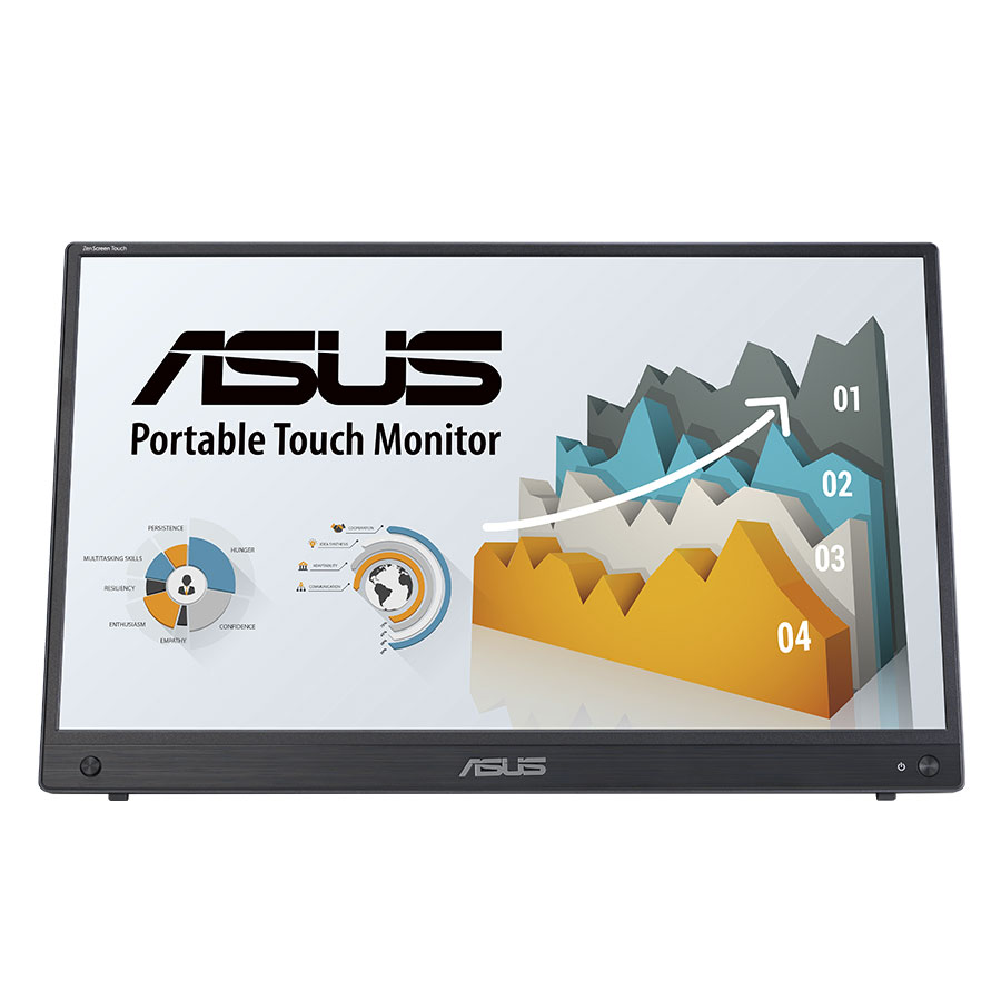 מסך מחשב ASUS ZenScreen MB16AHT Portable Monitor 15.6 Touch IPS 1920x1080 