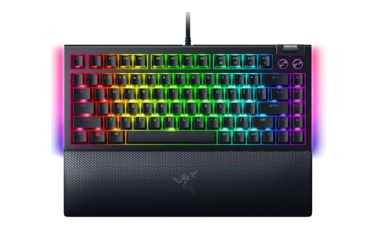  מקלדת מכאנית – Razer BlackWidow V4 75% Black 