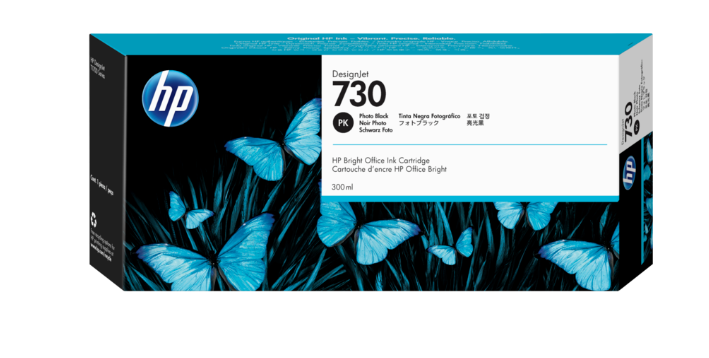 דיו פוטו שחור HP 730 300-ml Photo Black 