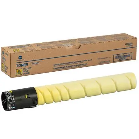טונר צהוב מקורי Konika Minolta TN221Y (21,000 דפים) 