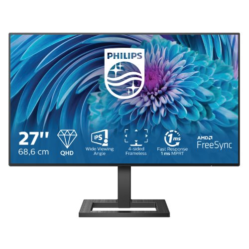 מסך מחשב Philips 275E2FAE QHD פיליפס