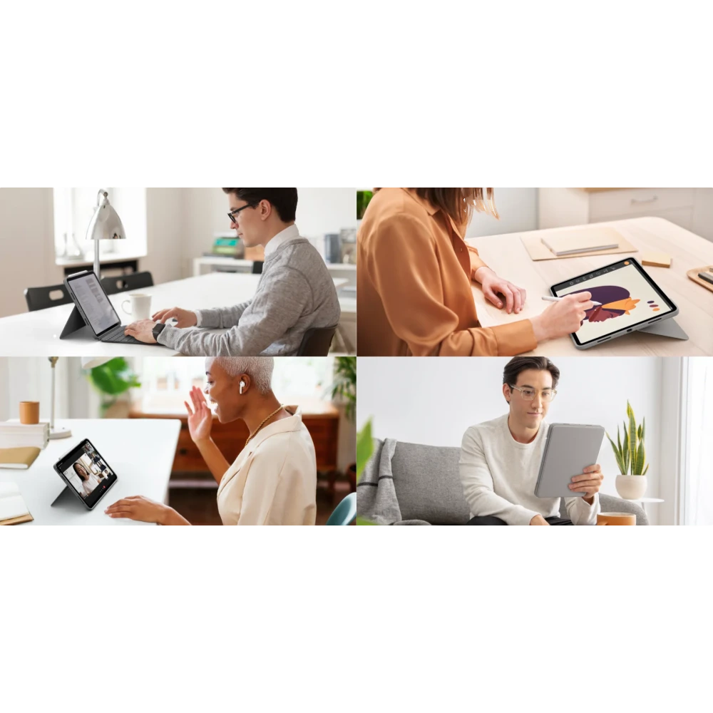  מארז מקלדת Combo Touch LOGITECH 12.9 