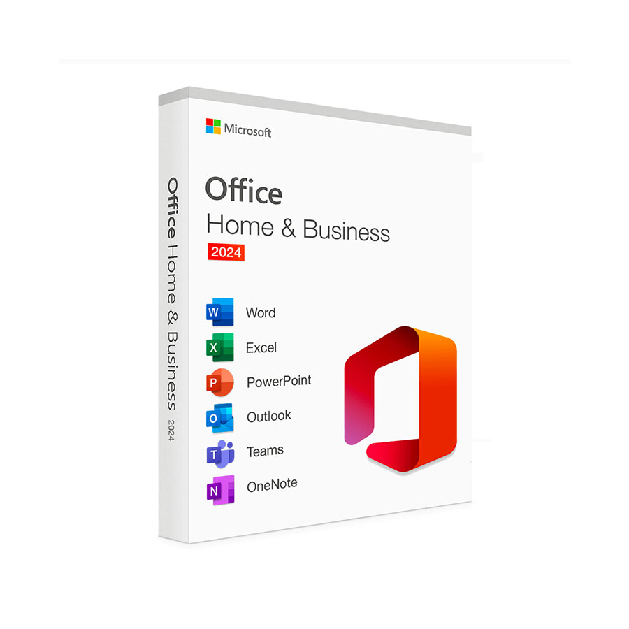 תוכנת Microsoft Office Home and Business 2024 All Lng Middle East DM Retail Online **ESD** 