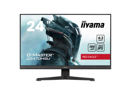 מסך מחשב לגיימינג IIYAMA 23.8" G-MASTER IPS FHD 180HZ 0.2MS G2470HSU-B6