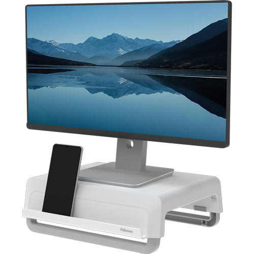  מגביה מסך - Breyta לבן 