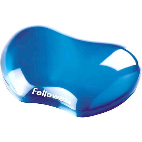  משענת לפרק היד סיליקון כחול Fellowes 