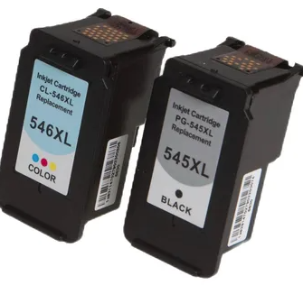 זוג ראשי דיו תואמים CANON 545XL 546XL