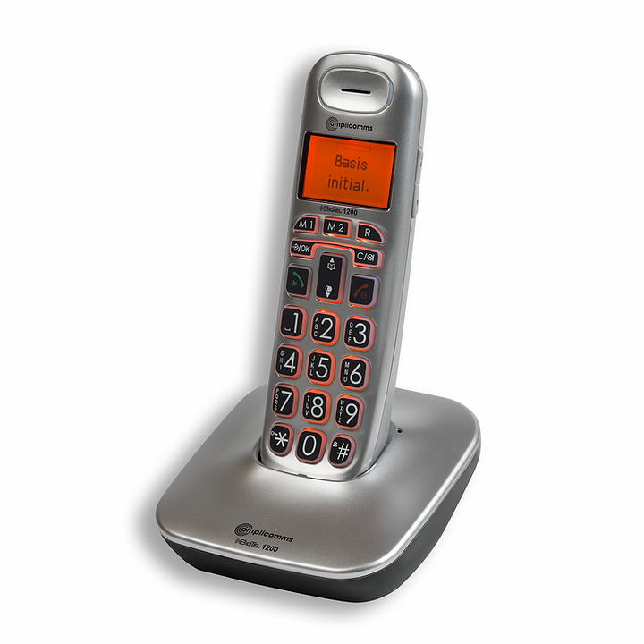  טלפון אלחוטי BIGTEL1200 