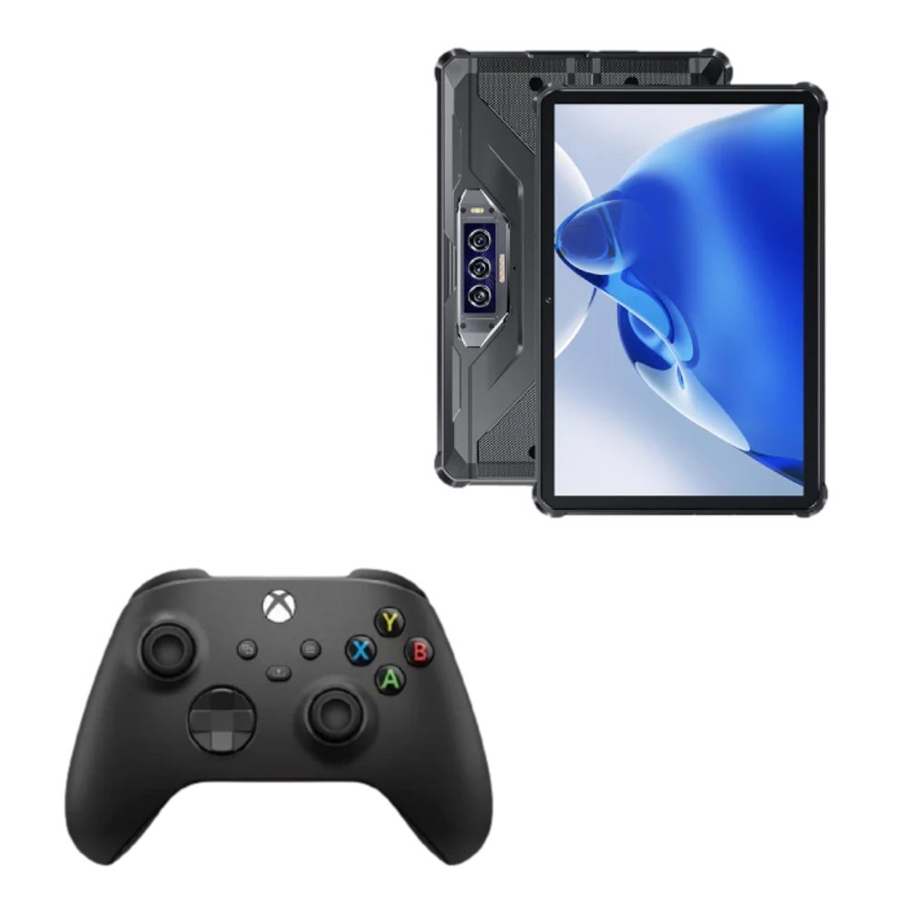  חבילה הכוללת בקר XBOX Series S | X אלחוטי צבע שחור+ טאבלט מוקשח OUKITEL RT7 4G 8+256 10.1 שחור 