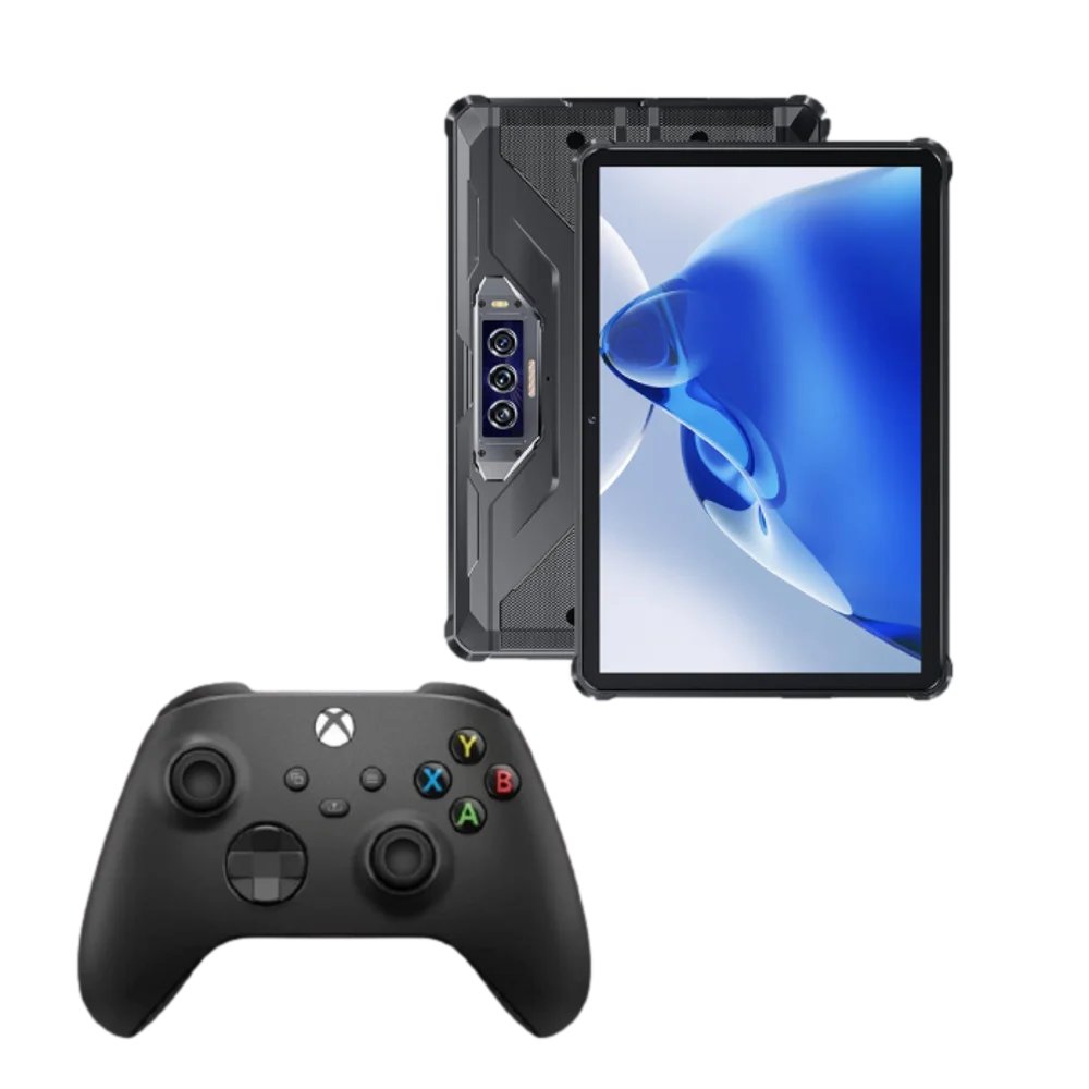  חבילה הכוללת בקר XBOX Series S | X אלחוטי צבע שחור+ טאבלט מוקשח OUKITEL RT7 5G שחור 