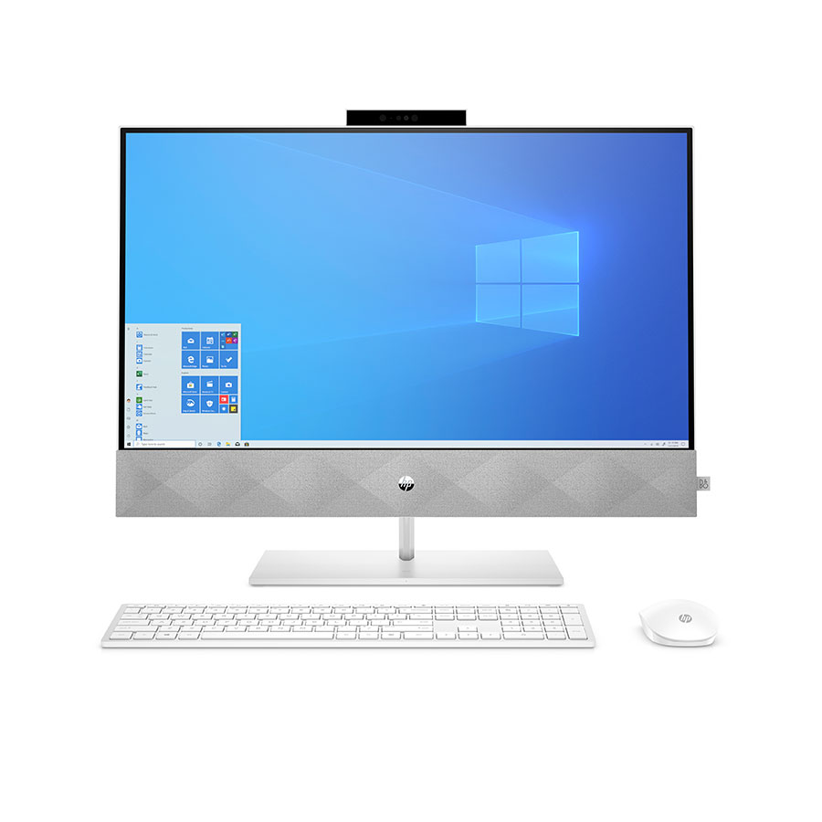  HP AIO 27` FHD i5-1335U/16GB (2x8GB)/512SSD/WIN11HOME/WHITE/3YOS-ריטייל 