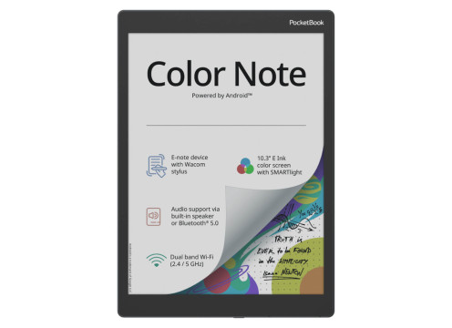  ספר אלקטרוני POCKETBOOK 10.3 בצבע ים סוער PB1041-1-WW