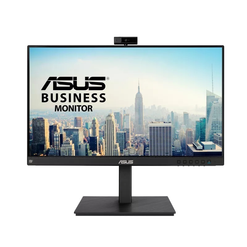  מסכי BE24EQSK 23.8" FHD/75HZ/5MS/IPS CAMERA+SPK VGA HDMI DP Asus יבואן רשמי
