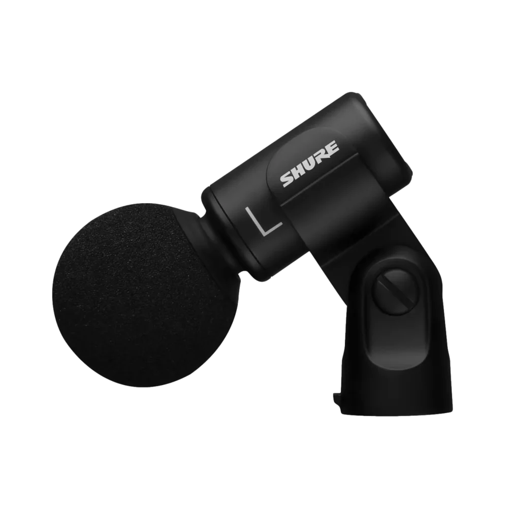 מיקרופון סטריאו דינמי  MV88+ Stereo USB מבית SHURE