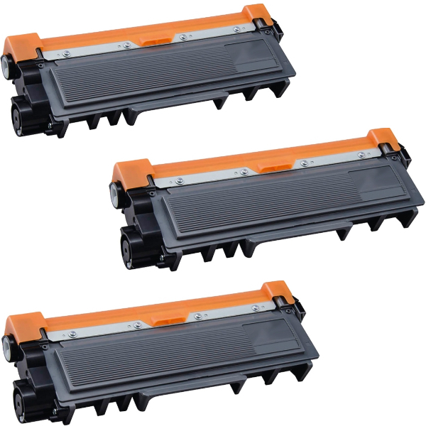מארז חסכון 3 טונרים שחורים תואם Brother TN-2320  (סה"כ 7,800 דפים)