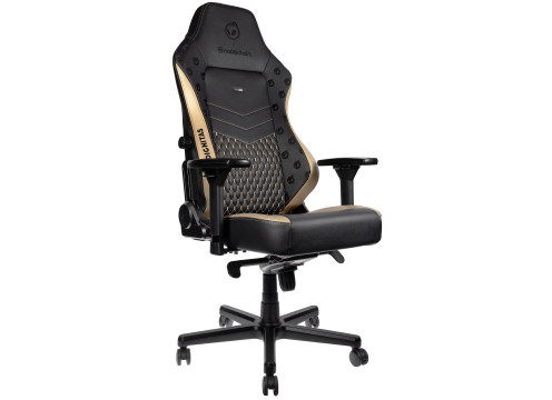  כיסא גיימינג NOBLECHAIRS HERO DIGNITAS EDITION בצבע שחור/זהב 