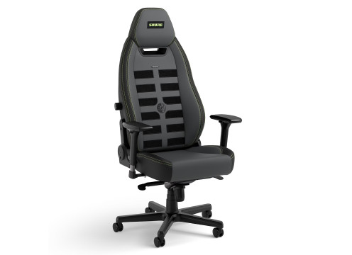  כיסא מנהלים NOBLECHAIRS LEGEND SHURE EDITION בצבע שחור/אפור 