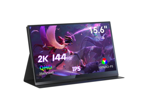  מסך מגע MINISFORUM 15.6" MSSA156 IPS 2K QHD 144HZ 10-POINTS TOUCH 