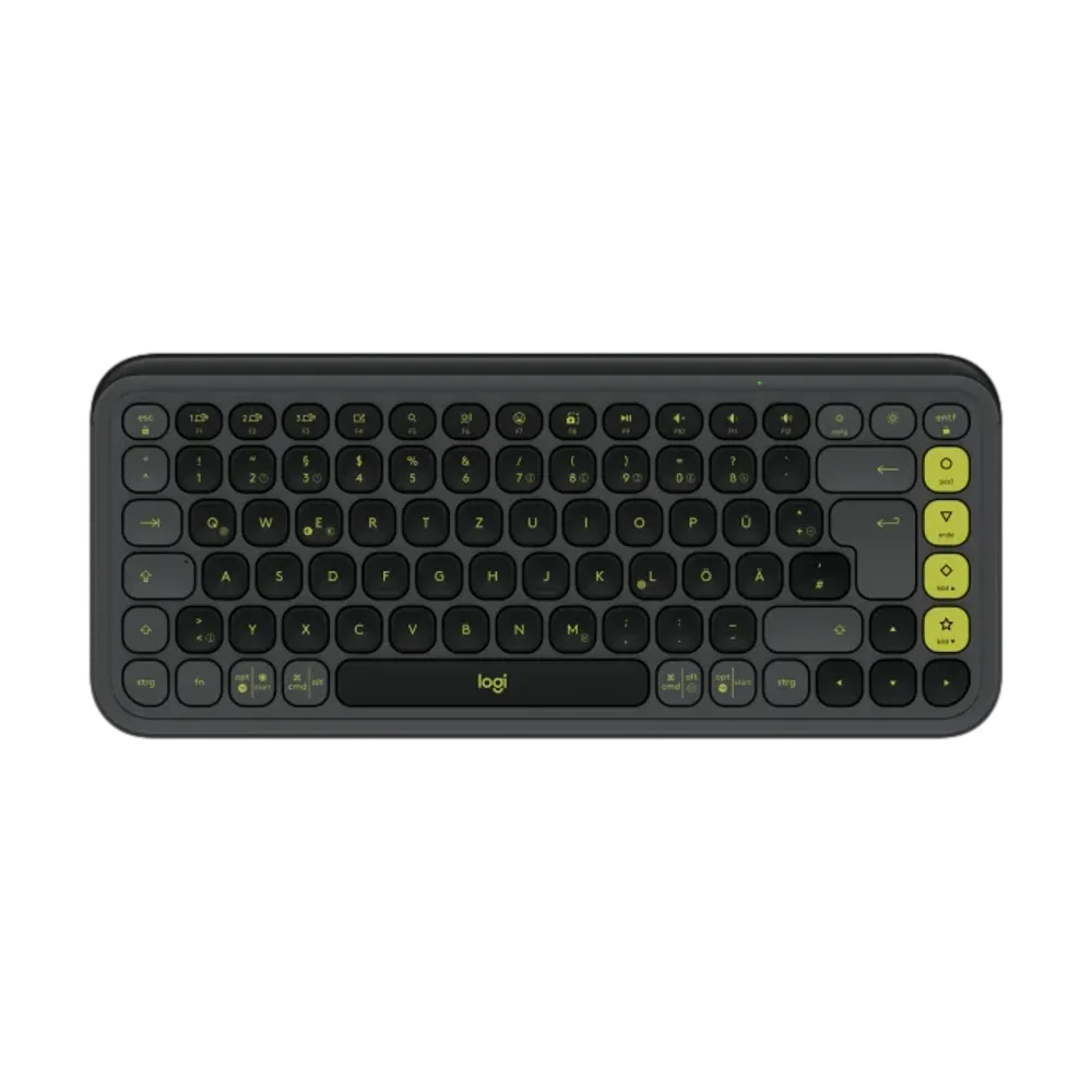  מקלדת אלחוטית בצבע גרפיט LOGITECH POP ICON KEYS 