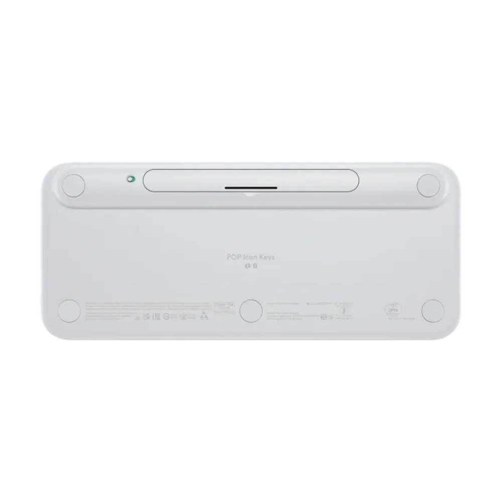  מקלדת אלחוטית בצבע אוף-וויט LOGITECH POP ICON KEYS 