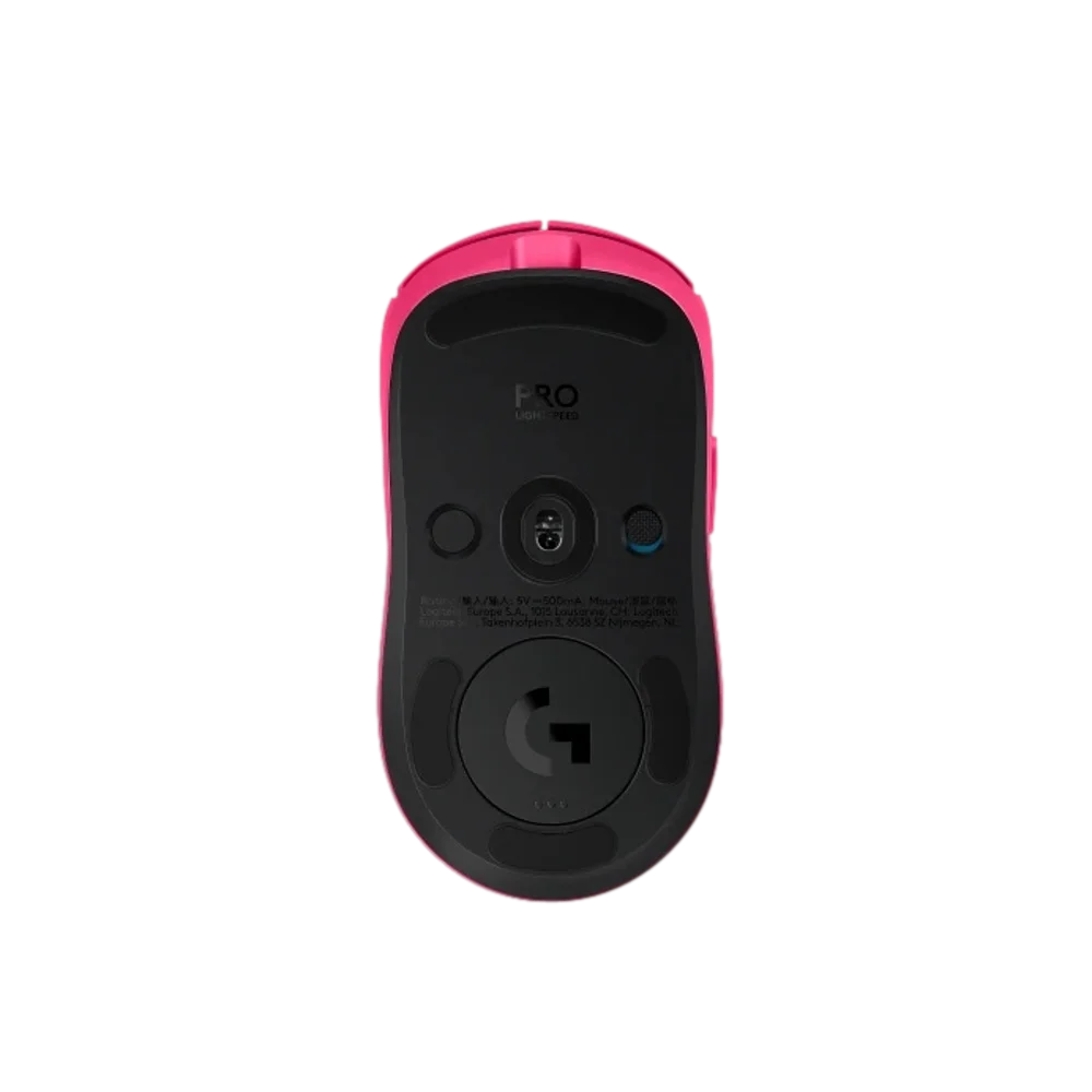 עכבר גיימינג אלחוטי בצבע ורוד LOGITECH G PRO 2 LIGHTSPEED MOUSE 2.4GHZ 