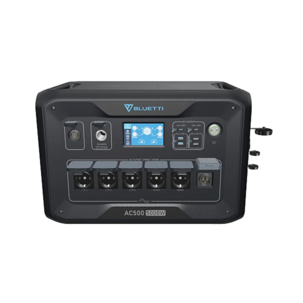  באנדל תחנת אם BLUETTI AC500+ שתי (2) סוללות הרחבה B300S Battery 