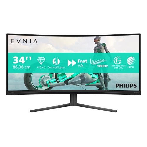  ‎EVNIA ‎היוקרתית‎ ‎מהסדרה‎ ‎וקעור‎ ‎רחב‎ 34" ‎גיימינג‎ ‎מחשב‎ ‎מסך‎ 