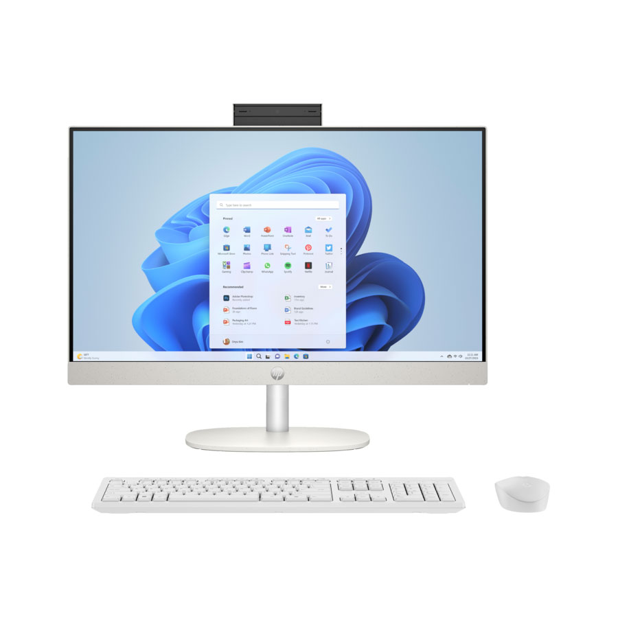  HP AIO 24` FHD Ultra5-125U/16GB DDR5/512SSD/DOS/WHITE/3Y 
