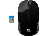 עכבר HP X6W31AA אופטי אלחוטי שחור - דונגל ננו 200