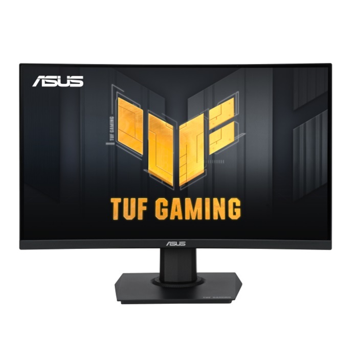  מסכי TUF GAMING VG24VQER 23.6" FHD/180HZ/1MS/VA 2*HDMI+DP CURVED Asus יבואן רשמי