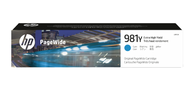 ראש דיו מקורי כחול HP 981Y L0R13A (16,000 דפים)