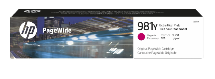 ראש דיו מקורי אדום HP 981Y L0R14A (16,000 דפים)