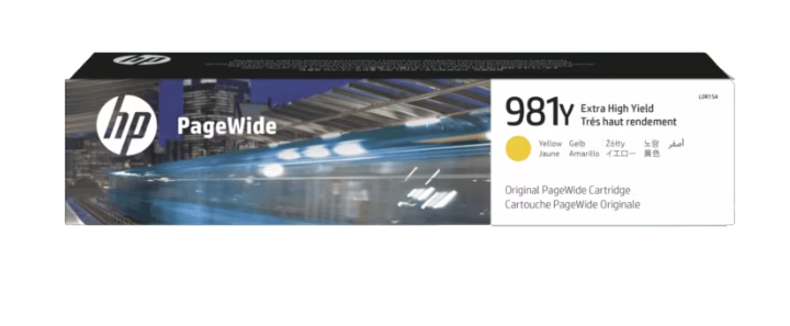 ראש דיו מקורי צהוב HP 981Y L0R15A (16,000 דפים)