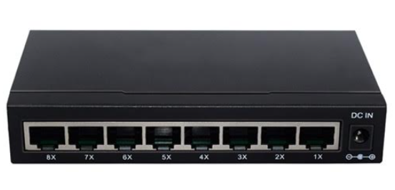 סוויץ 8 GIGABIT SWITCH-Metal case