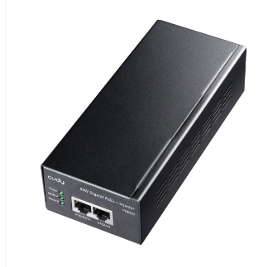  90W Gigabit PoE+/PoE Injector POE400 CUDY 