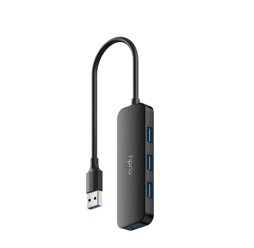  רכזת CUDY UH40A 4-Port USB 3.0 Hub  
