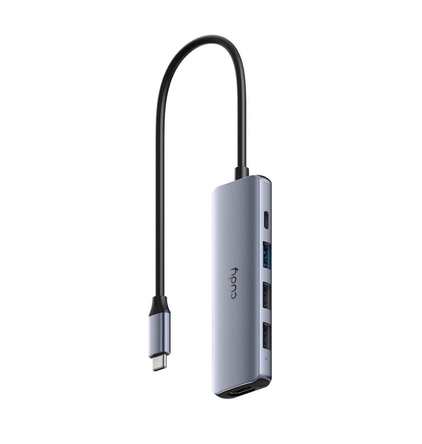  UH405 5-In-1 HDMI 4K USB-C Hub CUDY 