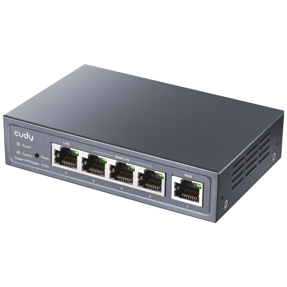  CUDY R700-IL Gigabit Multi-WAN VPN Router 